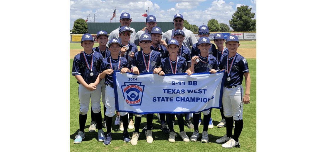 2024 Texas West 9-11 State Champions