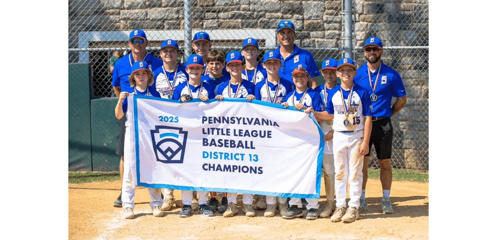 2025 PA Little League Baseball District 13 Champions