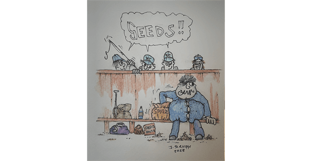 Grab your sunflower seeds!