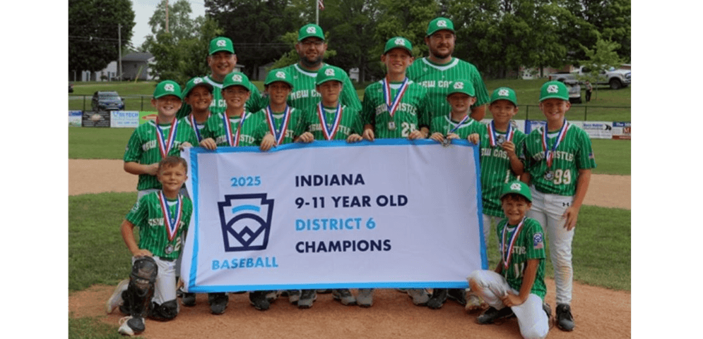 New Castle Indiana Little League Baseball photo