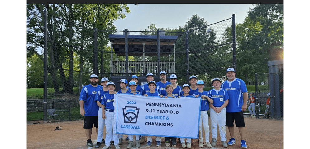11U 2023 District 6 Champions