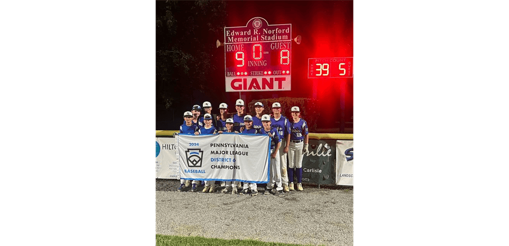 2024 District 6 Little League Champions