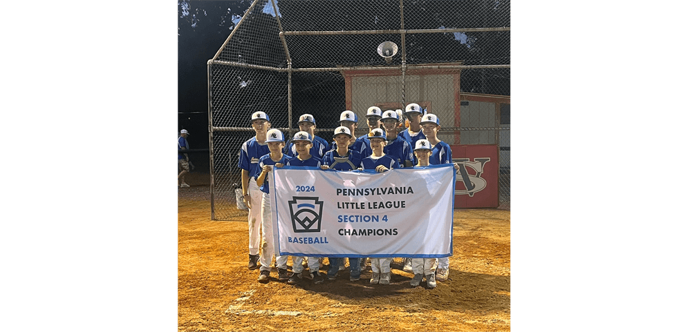 2024 PA Section 4 Little League Champions