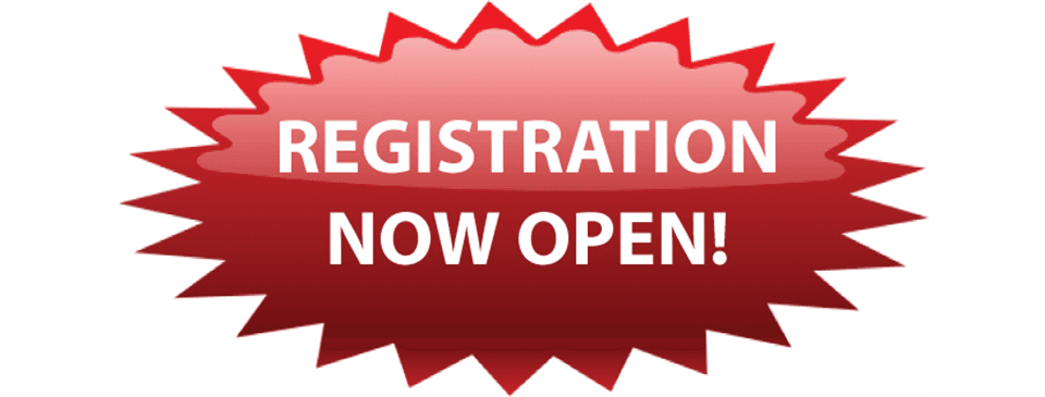 Online Registration Open