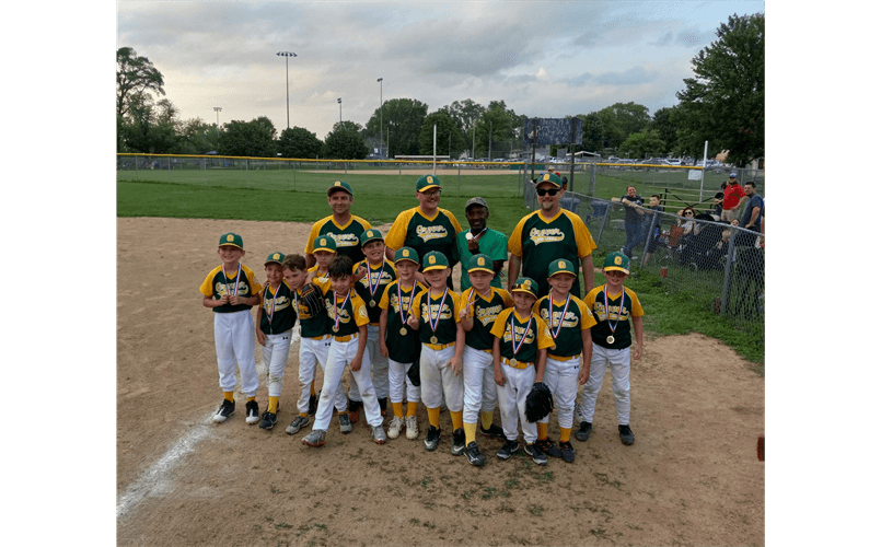 2025 7/8yr Baseball All Stars 1st Place