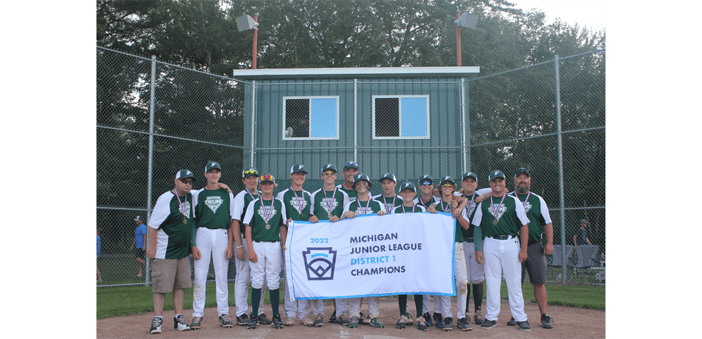 Freeland Juniors Baseball wins back-to-back District Titles