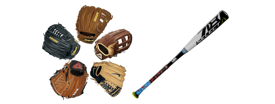 Glove and Bat Sizing Guides