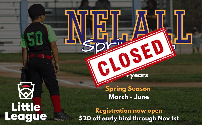 Spring Registration Closed