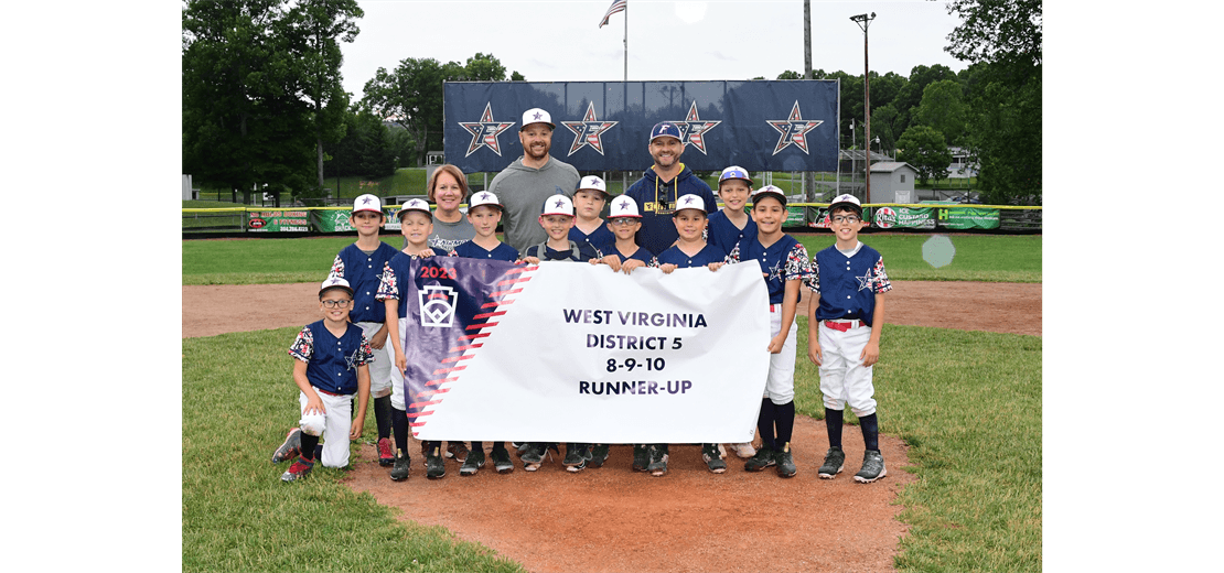 2023 WV District 5 Little League 8-9-10 Runner Up