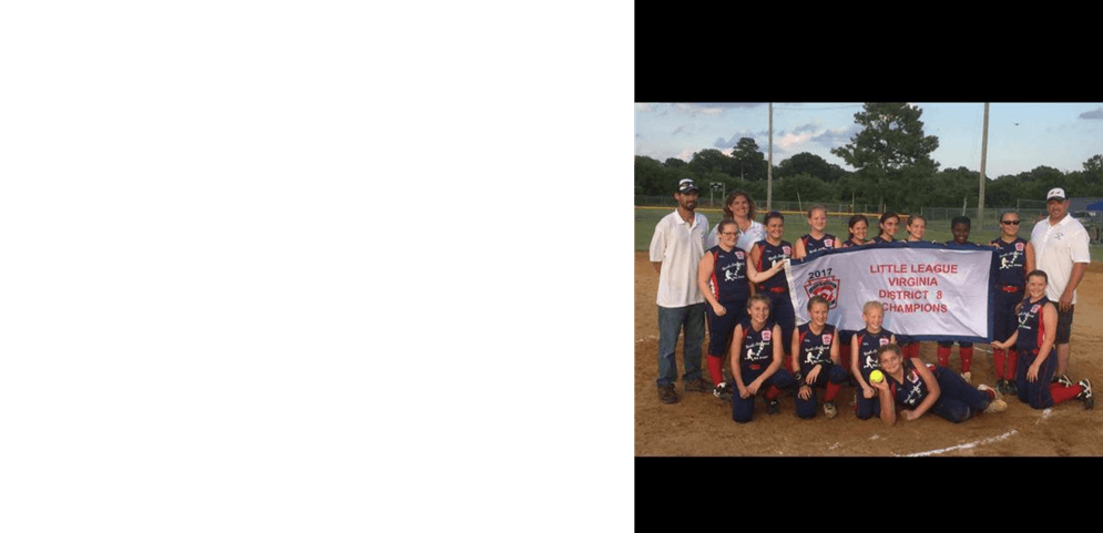 District 8 Major Softball Champions!!