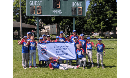 2018 10/11 District 2 Baseball Champs