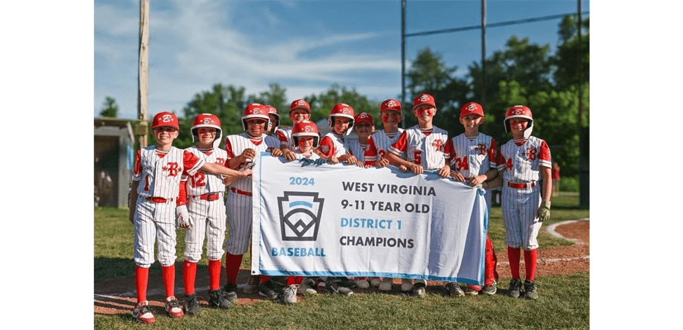 2024 District 1 9-11 Baseball Champions