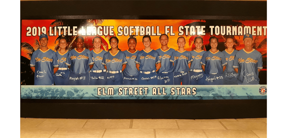 Dina Divas at Florida Little League Softball State Championships