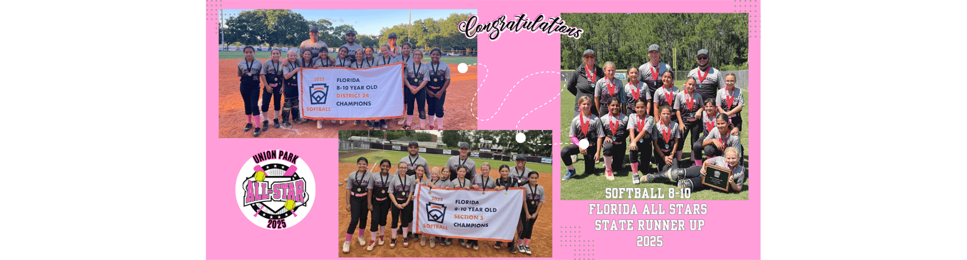 8-9-10U Softball  All Star State Runner Ups