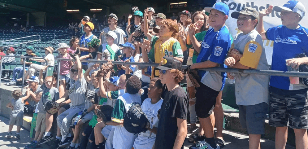 Southshore Hits an A's Game