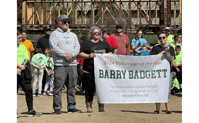 Barry Badgett 2024 Volunteer of the Year