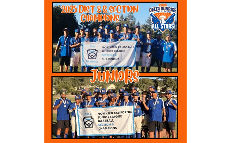 2025 JUNIOR ALLSTAR DISTRICT 8 AND SECTION CHAMPION