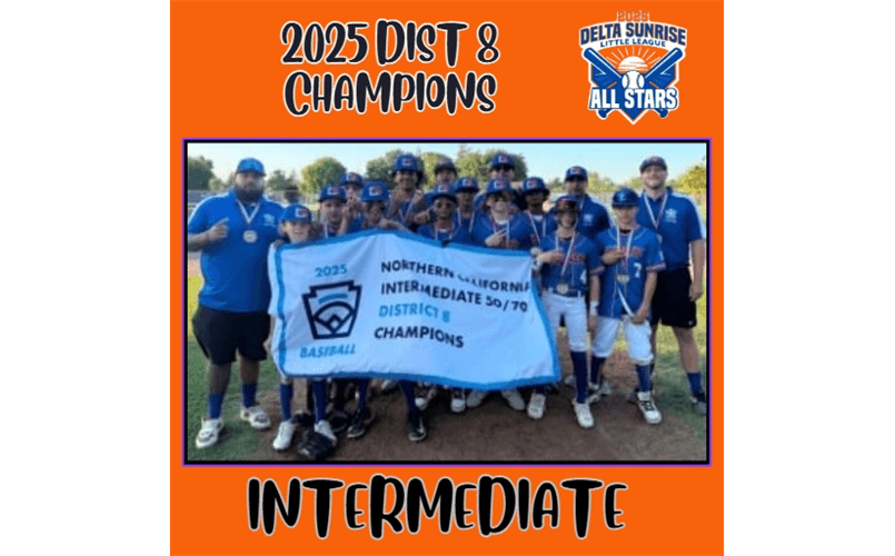 2025 DISTRICT 8 INTERMEDIATE CHAMPION