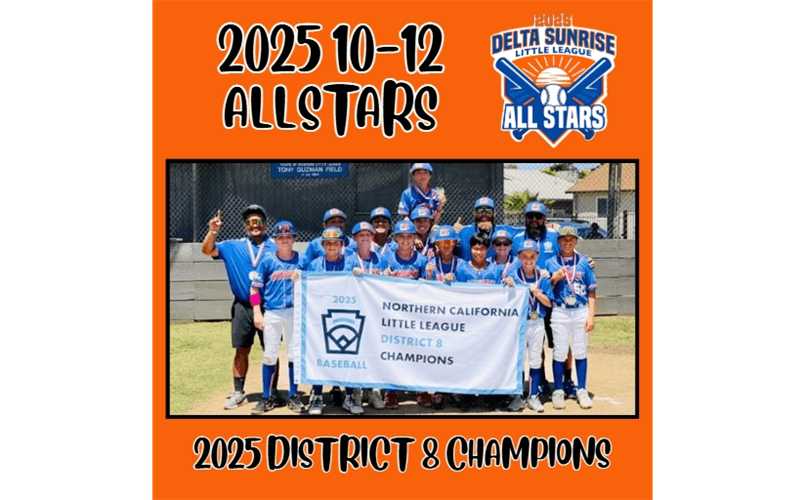 2025 10-12 DISTRICT 8 ALL-STAR CHAMPION