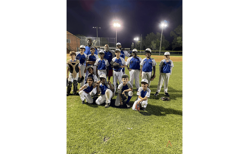 Undefeated Regular Season Minors Baseball Team