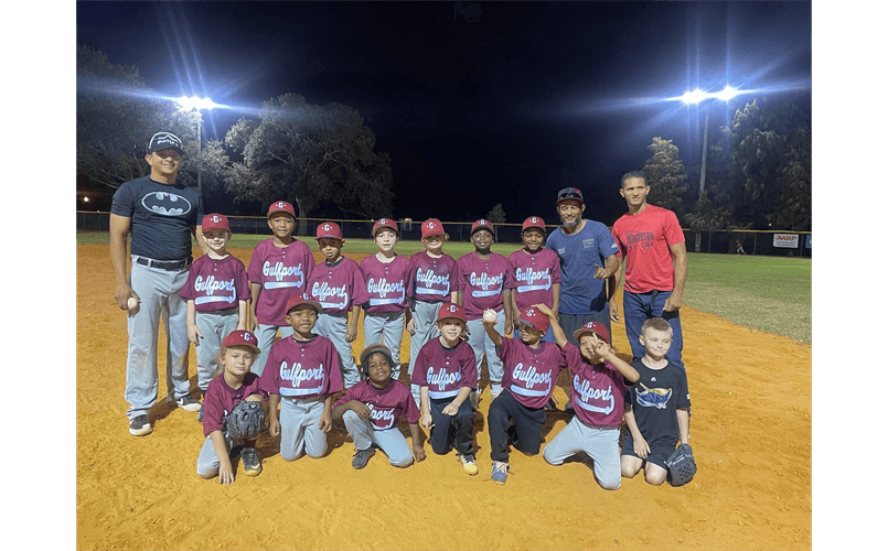 Super awesome Coach Pitch team