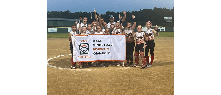2024 MINOR SOFTBALL DISTRICT CHAMPS