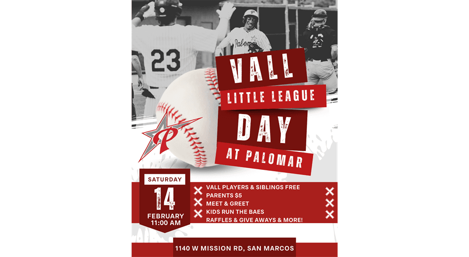 Palomar College Little League Day