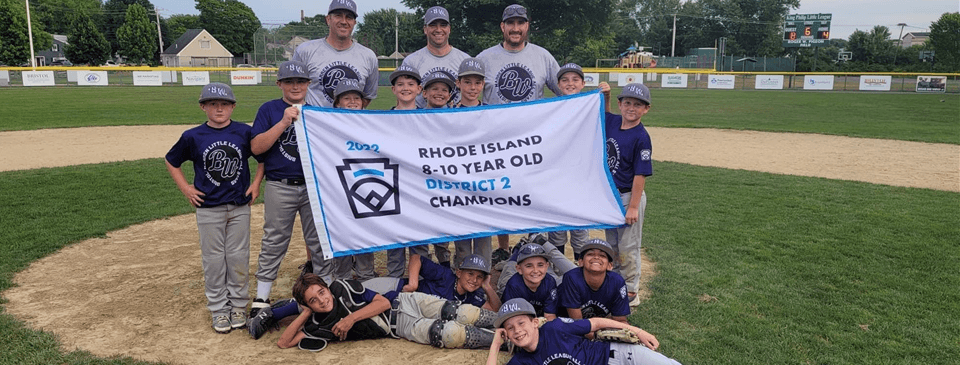 2022 Bristol / Warren 10U District 2 Champions