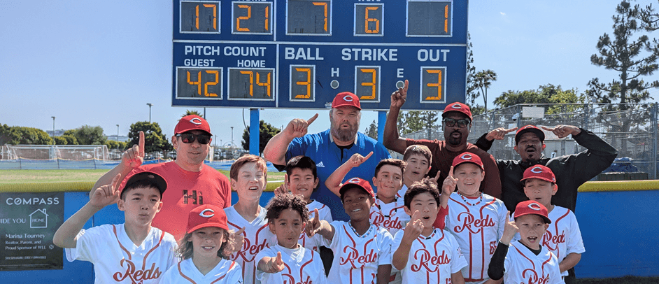 Congrats to the Reds on their WLL Minors Championship