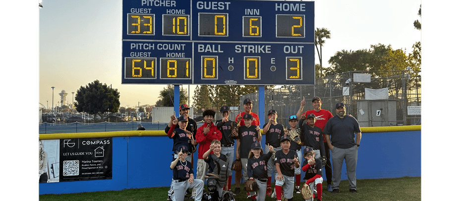 Congrats to the Red Sox on their WLL Majors Championship
