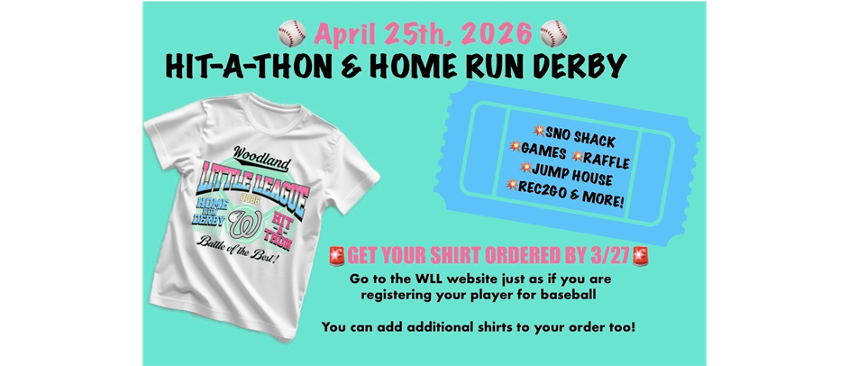 2026 Hit a Thon and Home Run Derby