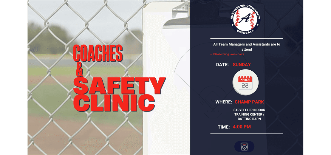 Coaches & Safety Clinic