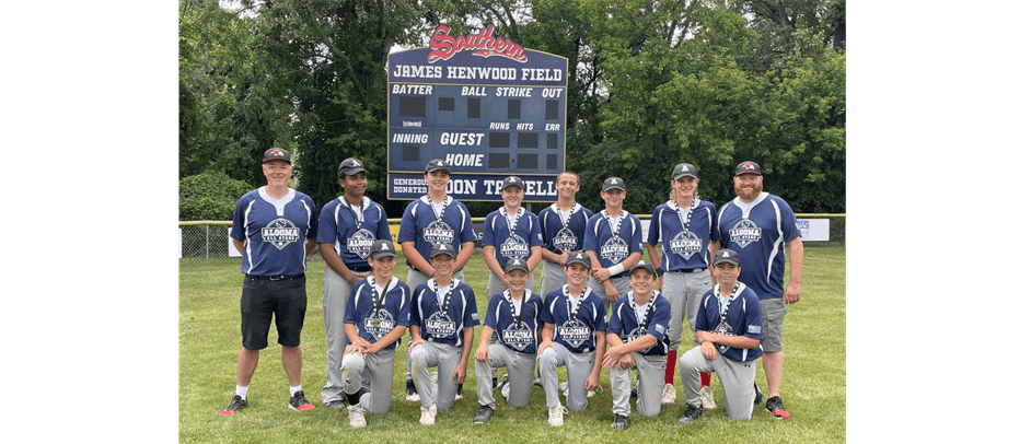 Algoma Junior All Stars finish 2nd in District 9 tournament!