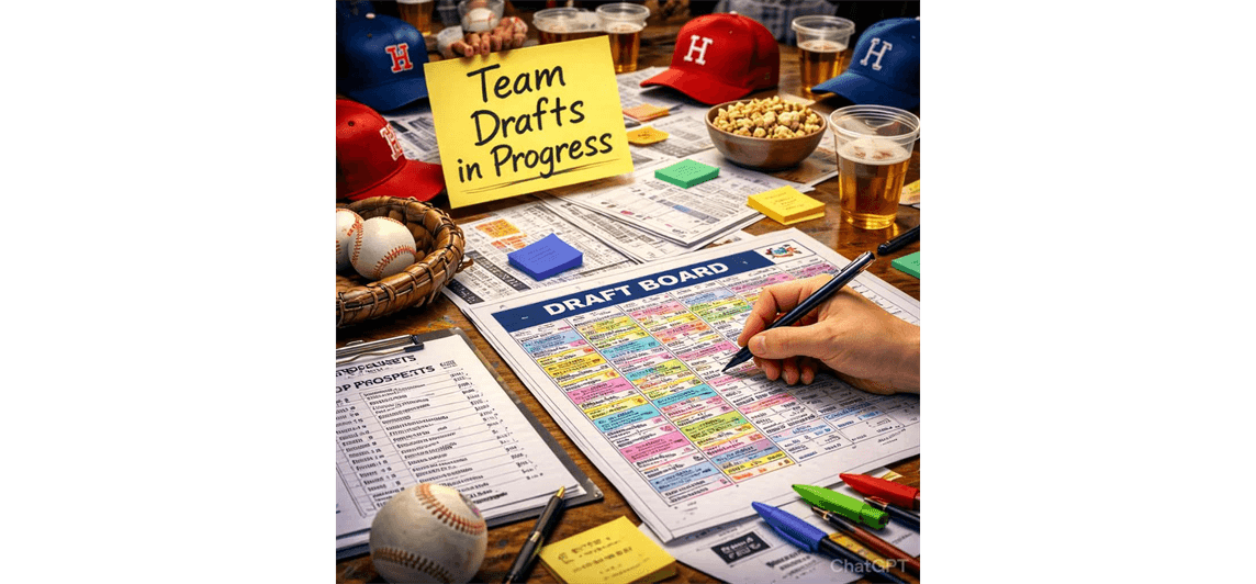 Team Drafts Are Officially Underway!