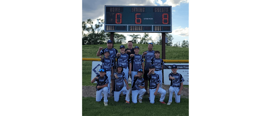2024 Majors Division Champs Swamp Rabbits