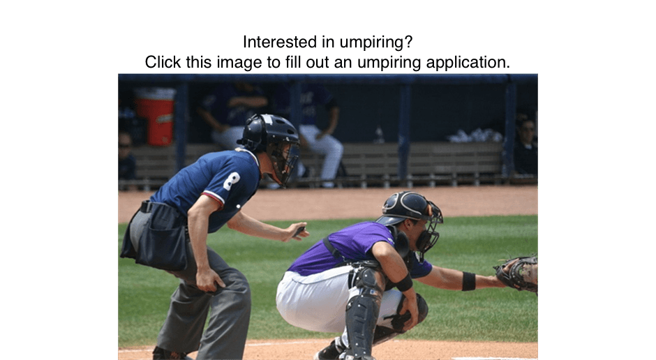 Calling all Umpires!