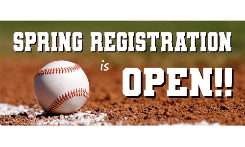 2026 Spring Registration is OPEN!