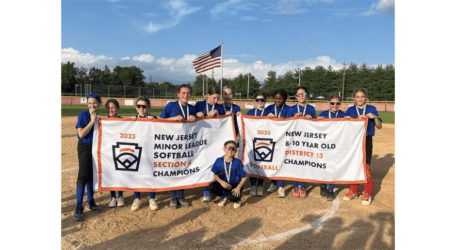 2025 Section 4 Softball 10U Champs!