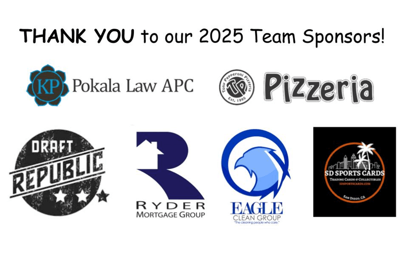 Rookie Division Sponsors