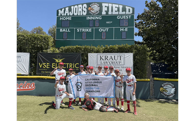 ELL 2025 Little League All-Stars D40 & Section 2 Champs