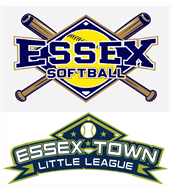 Essex Town Little League & Essex Softball logo