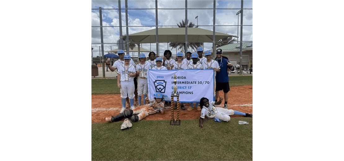 50/70 2023 District champions