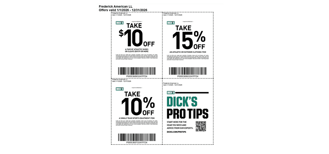 Dick's Sporting Goods Coupon