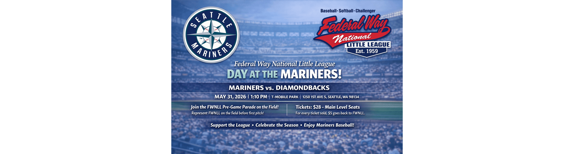 Little League Mariner's Day