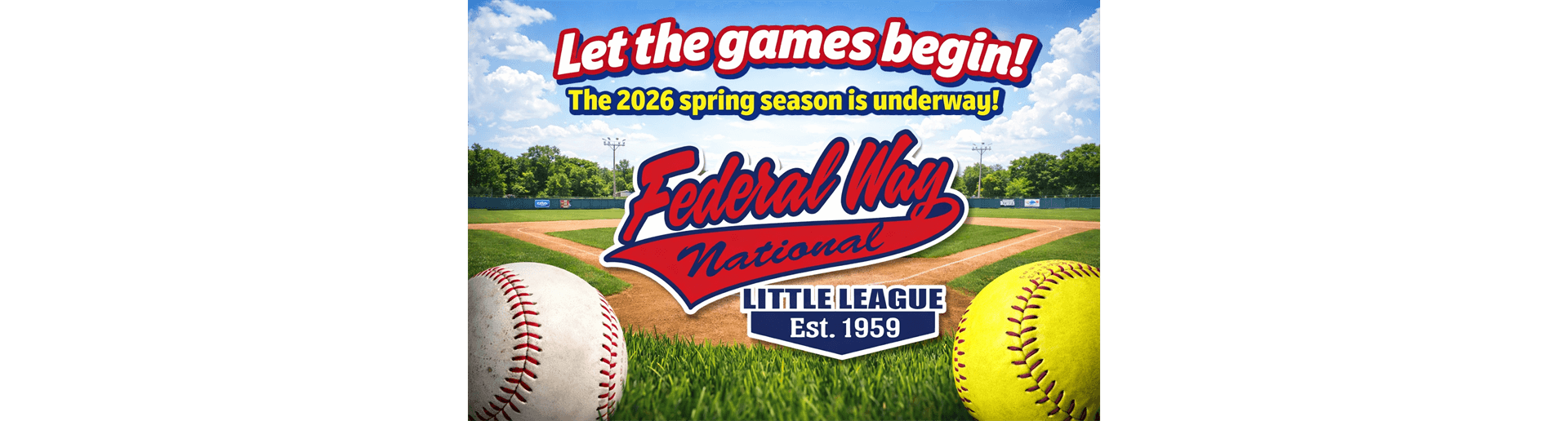 It's time to play ball!