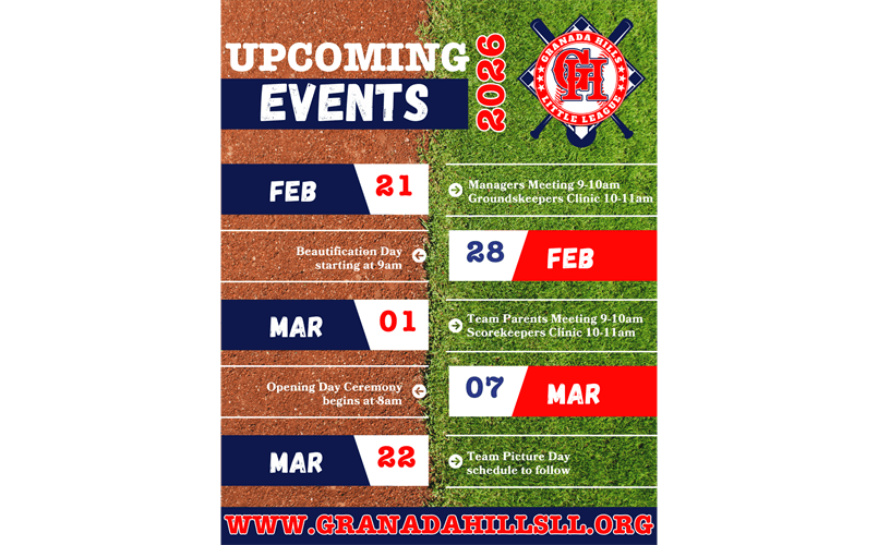 Save the Dates!