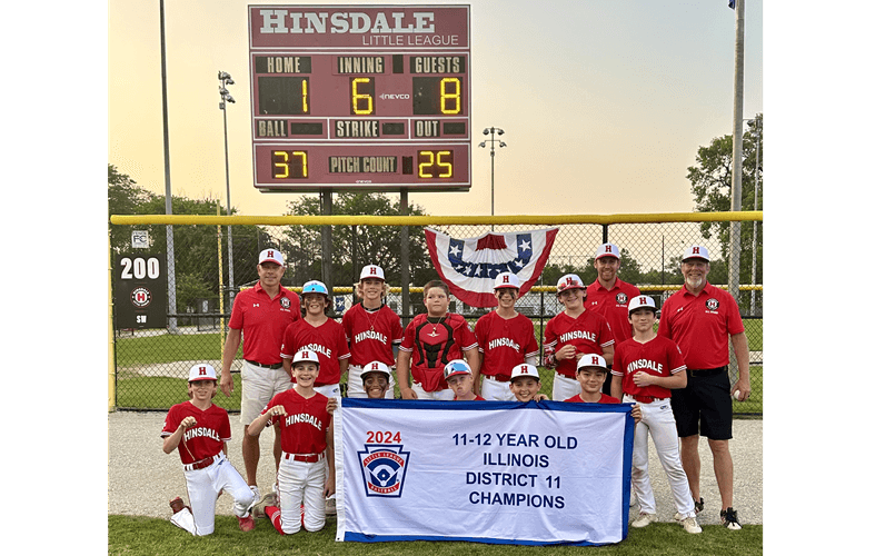 2024 Illinois 12YO District 11 Champions!