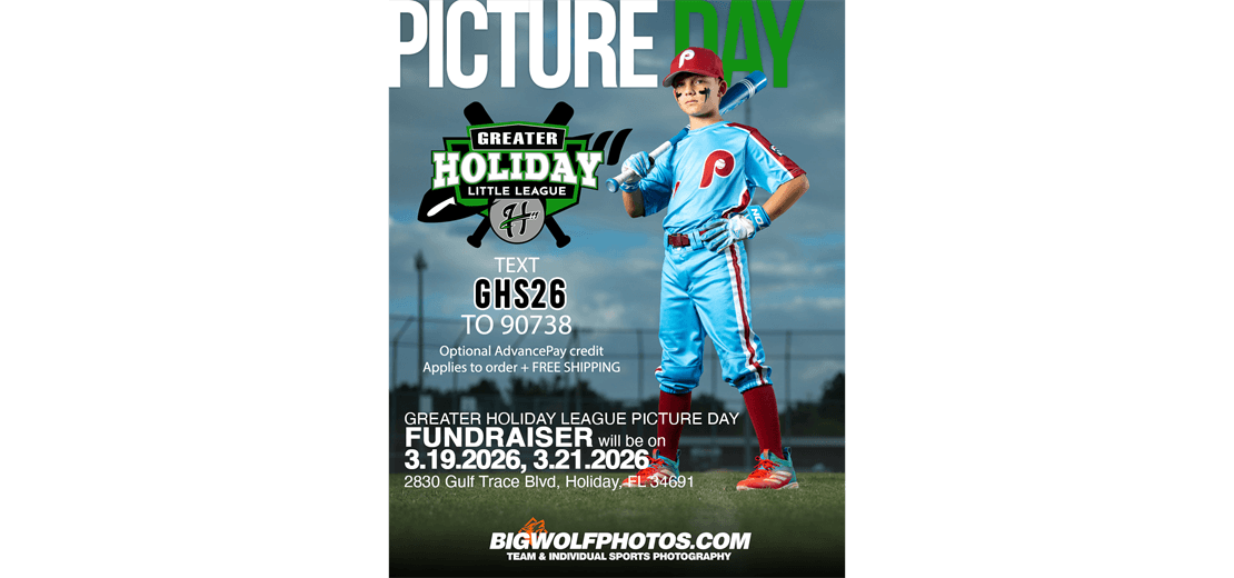 Greater Holiday Little League photo