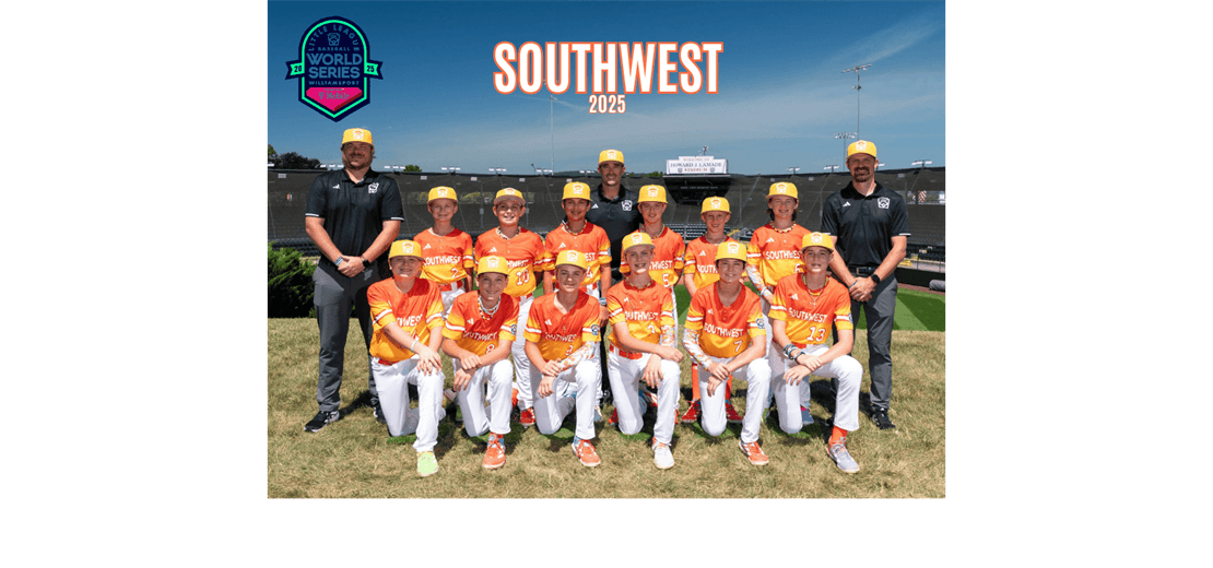 2025 LL Southwest Regional Champions