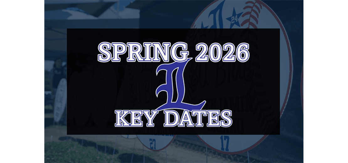 Spring 2026 Key Dates